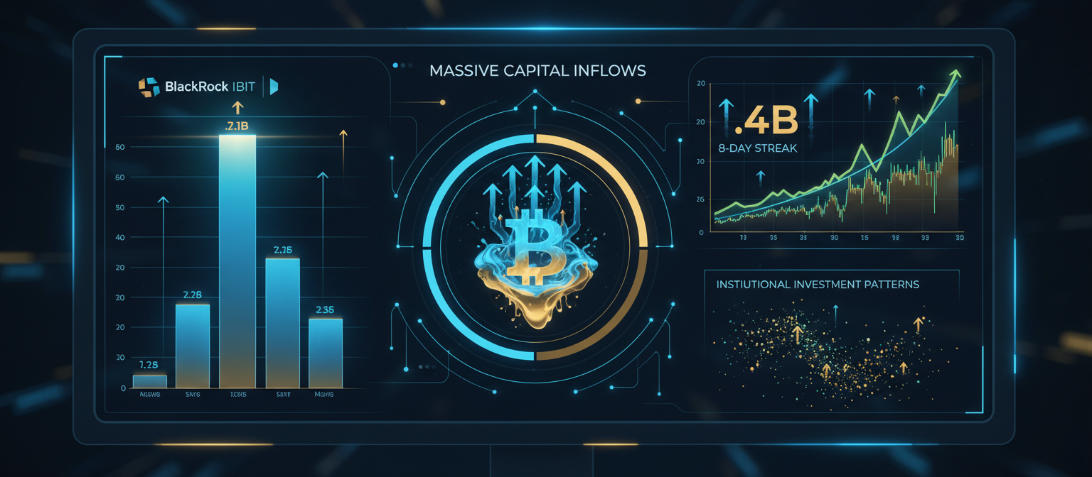 Bitcoin ETFs Record $2.4 Billion Inflow Streak Amid Election Optimism