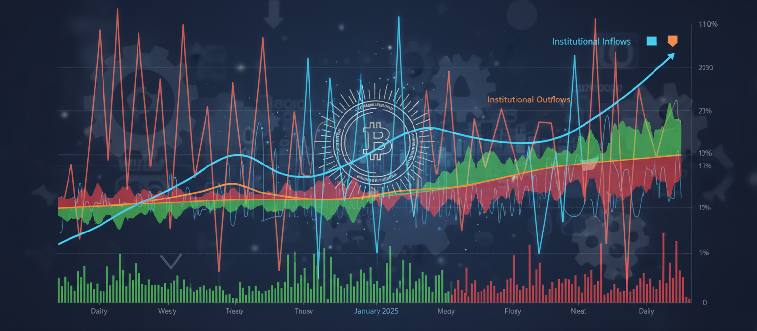 Bitcoin ETFs See Continued Institutional Flow Despite Volatile Start to 2025
