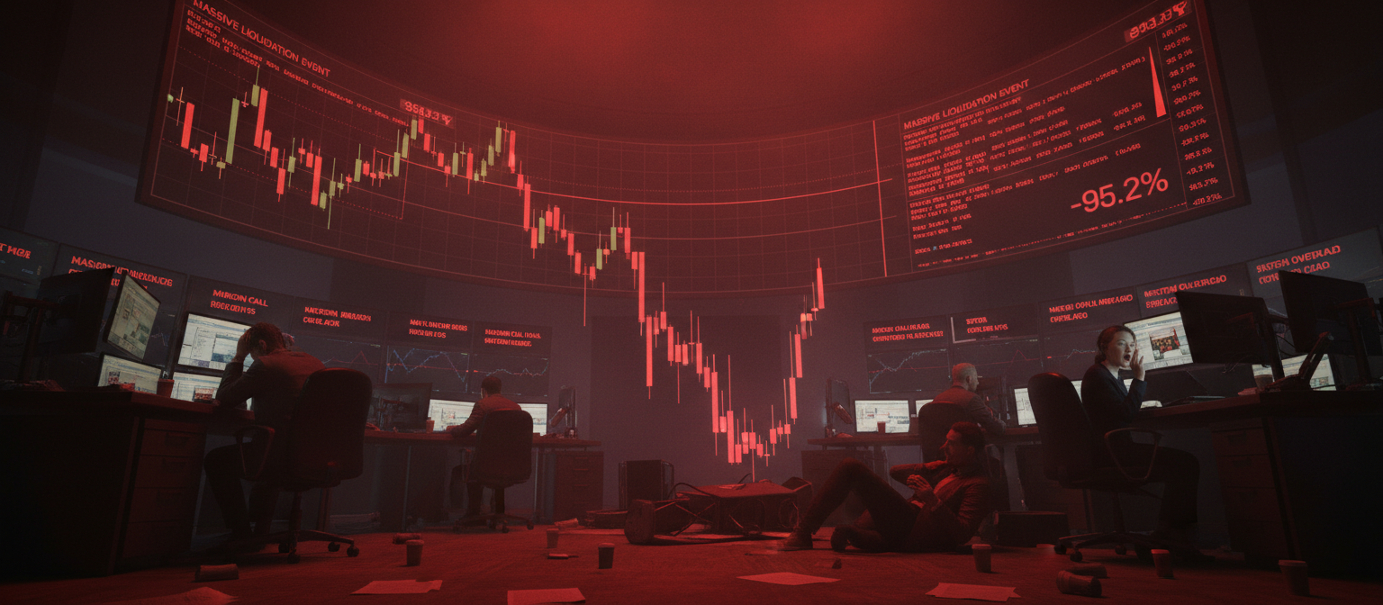 Whale's $300M Bitcoin Dump Triggers $550M Flash Crash