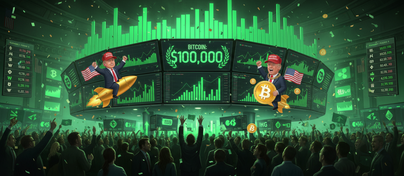 Crypto Market Elation as Trump Victory Fuels Bitcoin's Record $89K Rally